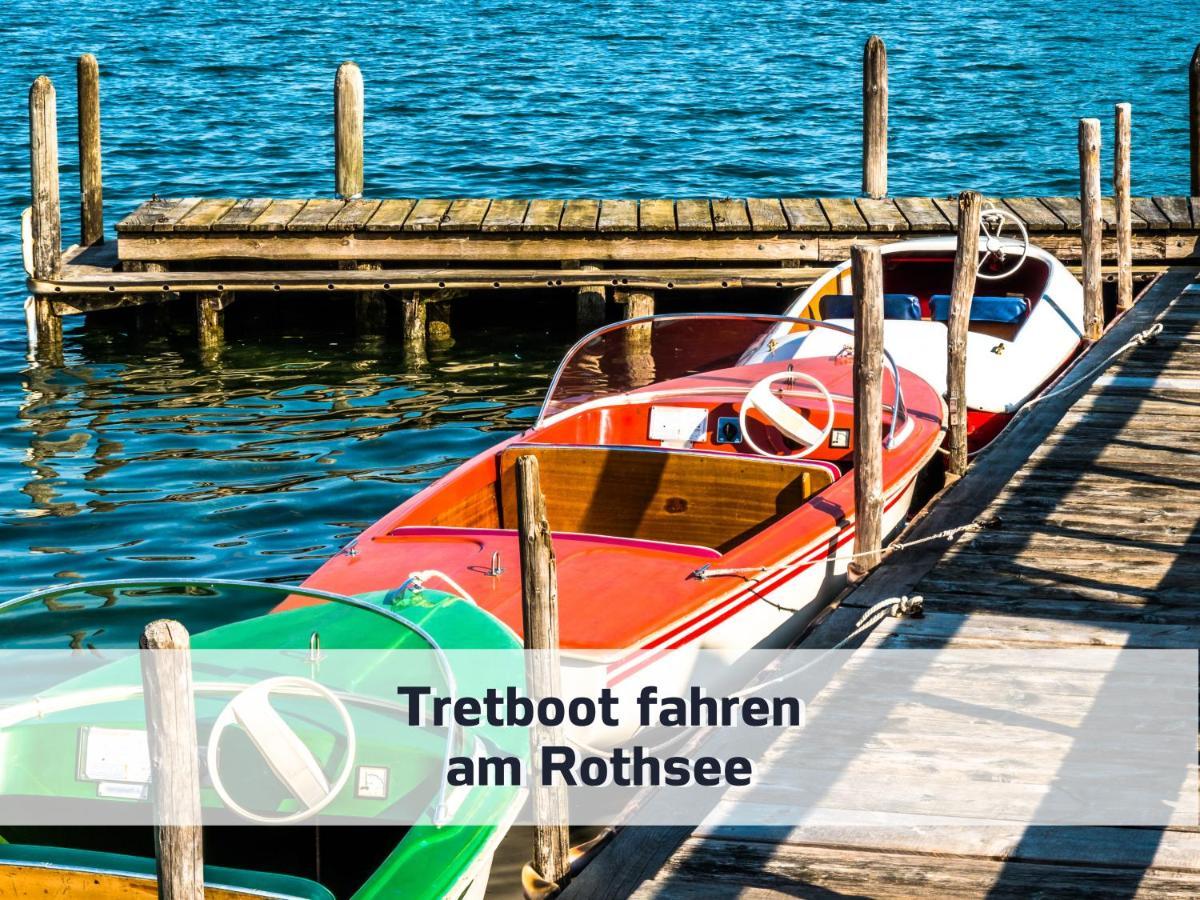 Ferienhaus Rothsee-Oase Ideale Ausgangslage Mit Tollem Ausblick, Sauna Und Privatem Garten Roth  Extérieur photo